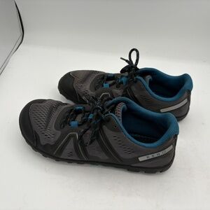 XERO Mesa Trail LIGHTWEIGHT Trail Run SHOES in Dark Gray x Sapphire WOMEN’S 8.5